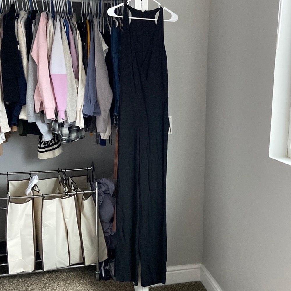 Gucci Black Halter Jumpsuit, NWT